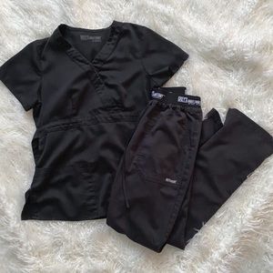 Grey’s Anatomy Scrub set - Black